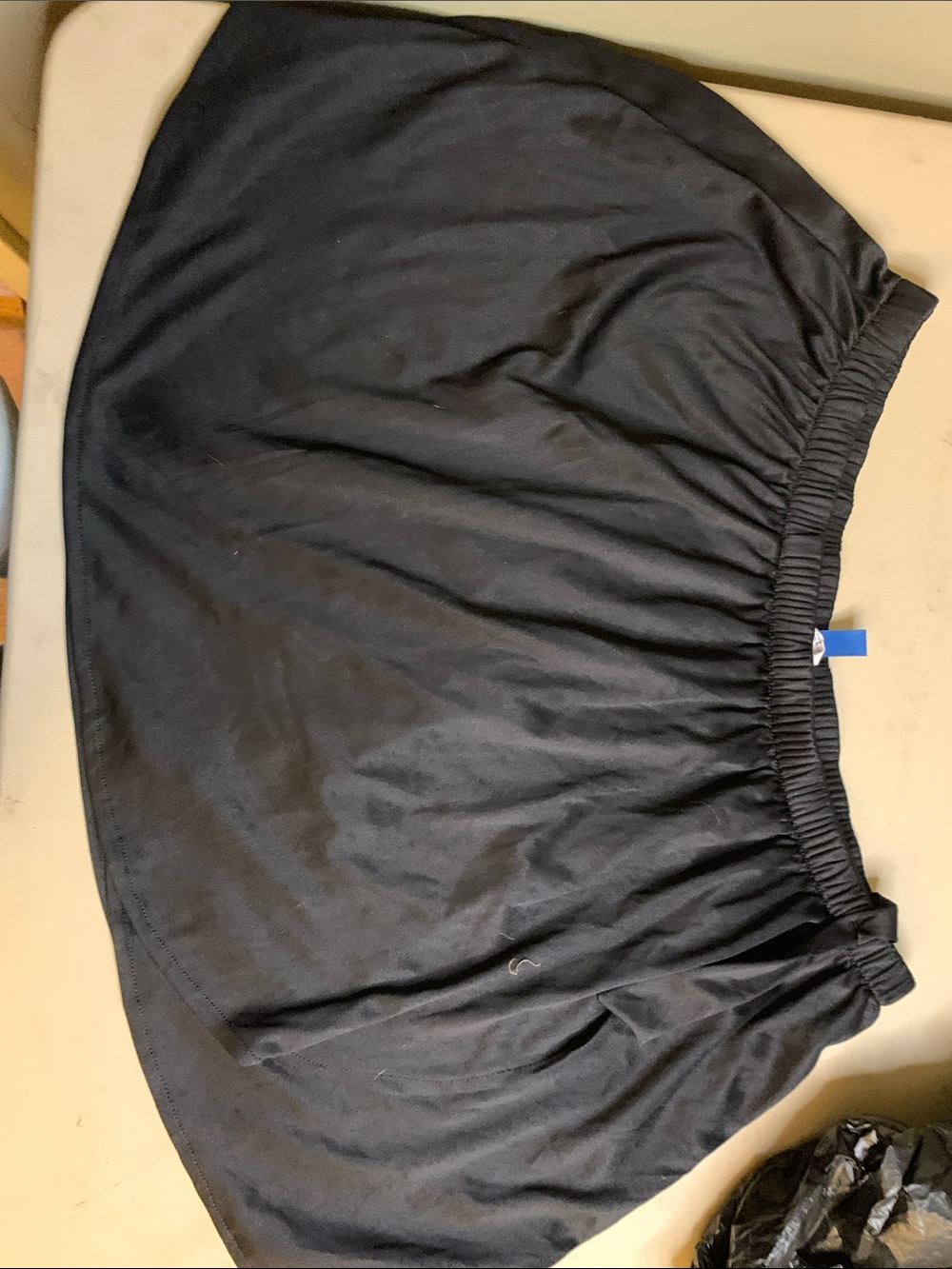 Maxine of Hollywood Black Swim Coverup Skirt